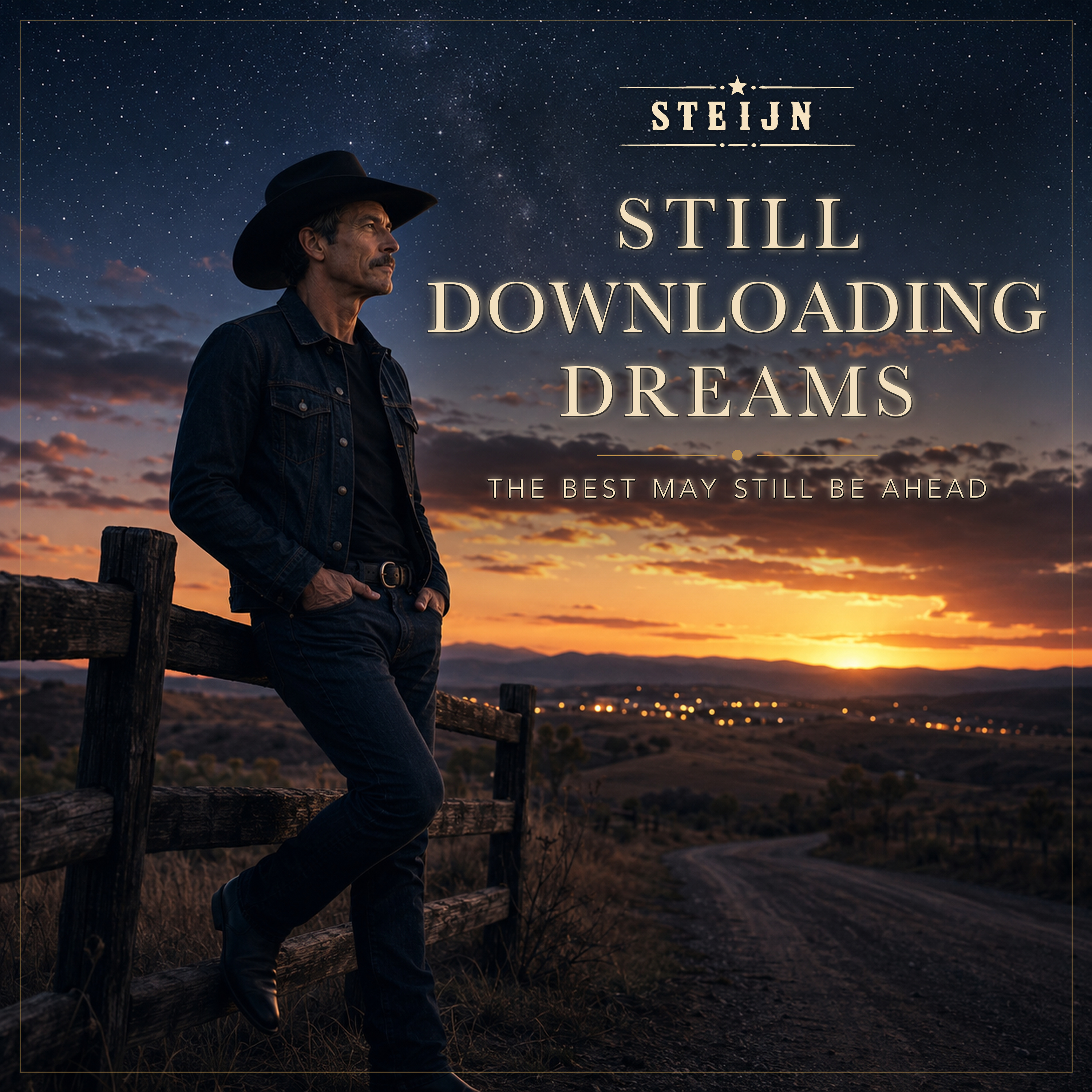 Still Downloading Dreams album cover by STEIJN